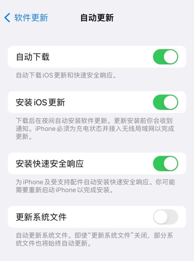 平塘苹果手机维修分享苹果快速安全响应更新有必要安装吗 